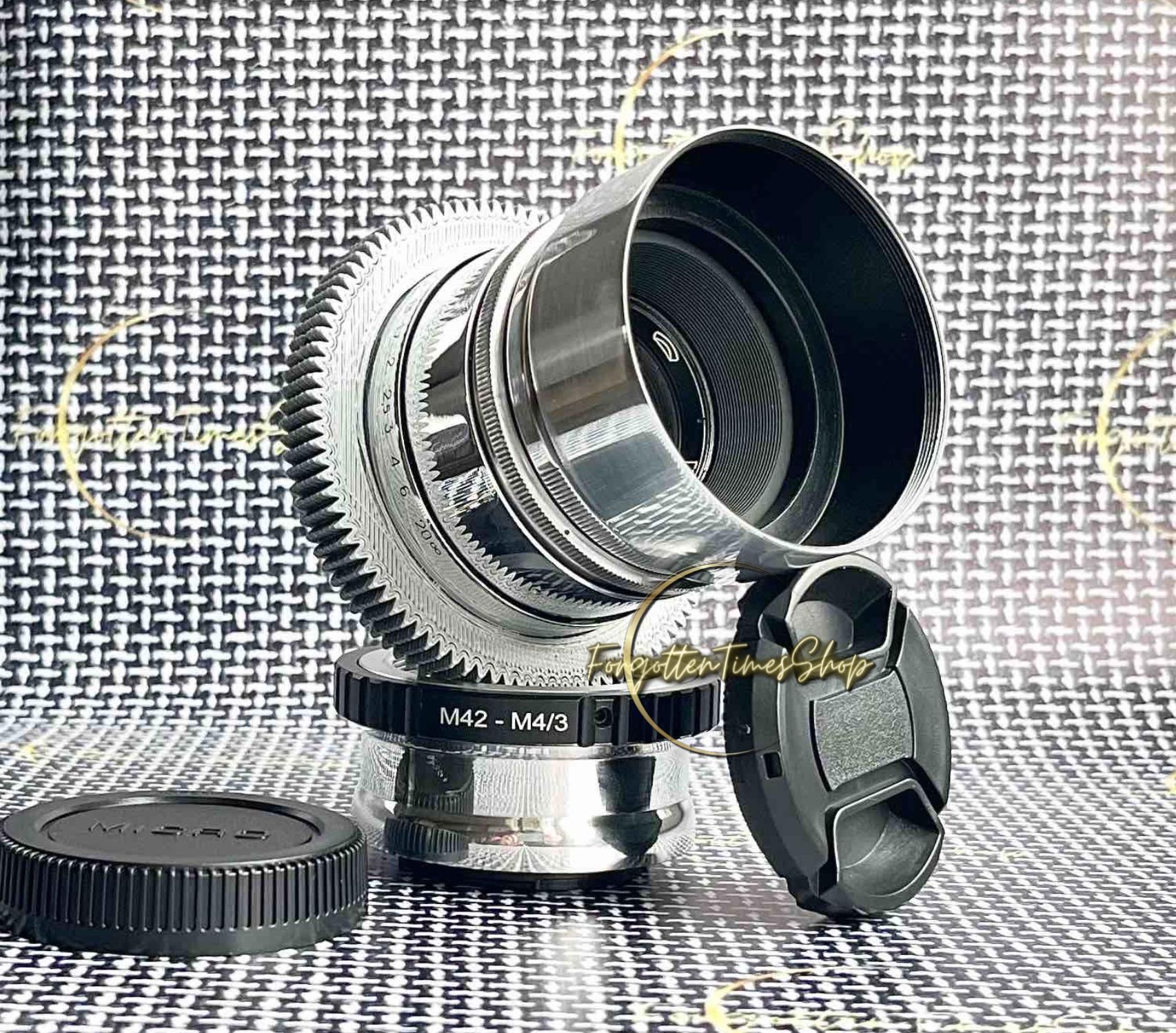 アナモフィック レンズ Helios-44-2 58 mm f/2.0 シネ モッド、M42