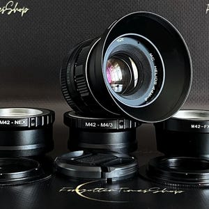 MC Helios 44M-4 2/58 Vintage Rare Lens with M42 Mount and with any adapter of your choice