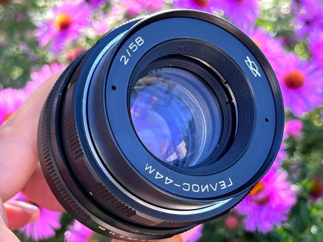 Helios 44-2 58mm F/2 USSR Lens – M42 To Nikon F Mount – Clean Glass, Oil-Free