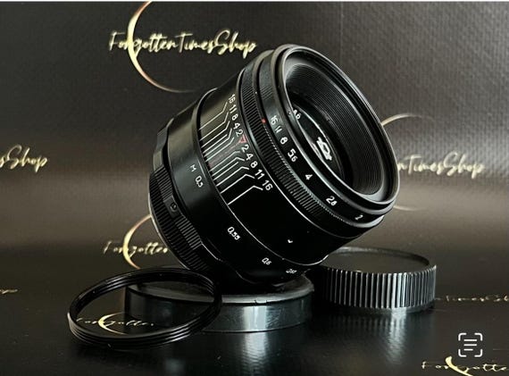 Helios-44 KMZ 58mm F/2.0 Soviet Lens Mount M39/M42, Vintage Lens