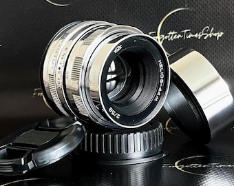 Helios-44 M 58 mm f/2 レンズ、M42 マウント、Canon EF アダプター