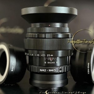 Jupiter-9 2/85 vintage lens, M42 mount, with with any adapter of your choice Sony E (NEX), Canon EF, FujiFilm FX, Nikon, Micro 4/3