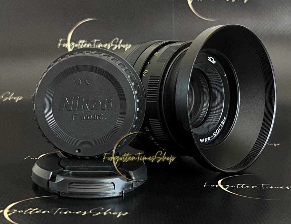 Helios-44 M 2/58 mm レンズ、M42 アダプター付き - Nikon、Helios-44