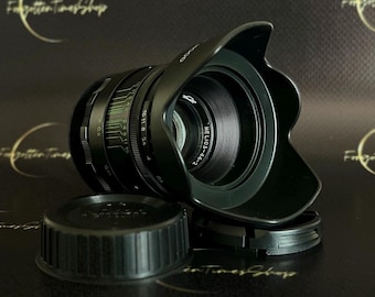 Objetivo Helios-44-2 KMZ 58 mm f/2, montura M42 con adaptador Nikon, objetivo URSS