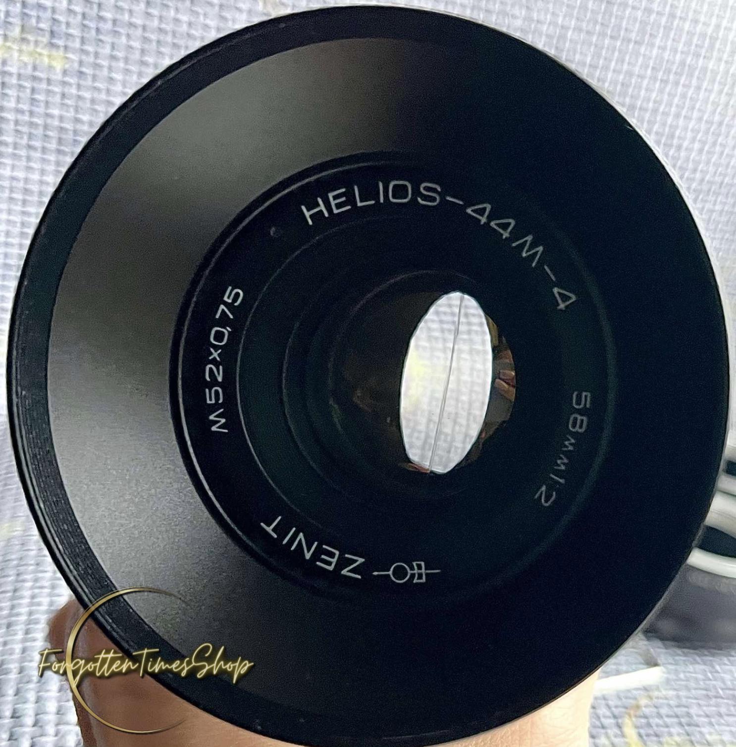 アナモルフィックレンズ Helios-44 M-4 2/58 mm シネモッド、ボケと
