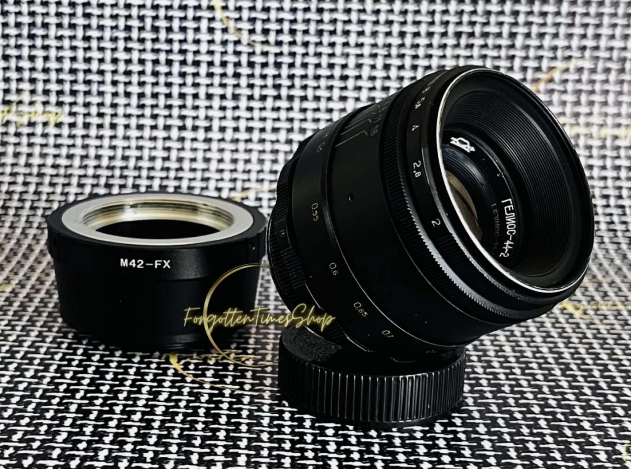 Helios-44-2 KMZ 58mm F/2.0 With Fujifilm FX Adapter, Vintage