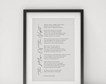 The Music of the Night Printable Poster - Phantom of the Opera Digital Art - Wall Decor