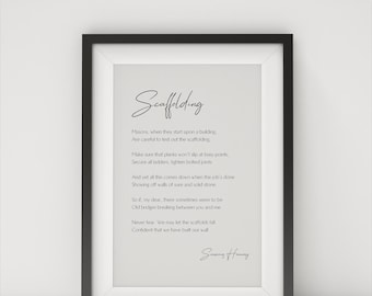 Digitale steigerprint door Seamus Heaney, bouwen aan sterke vertrouwensrelaties
