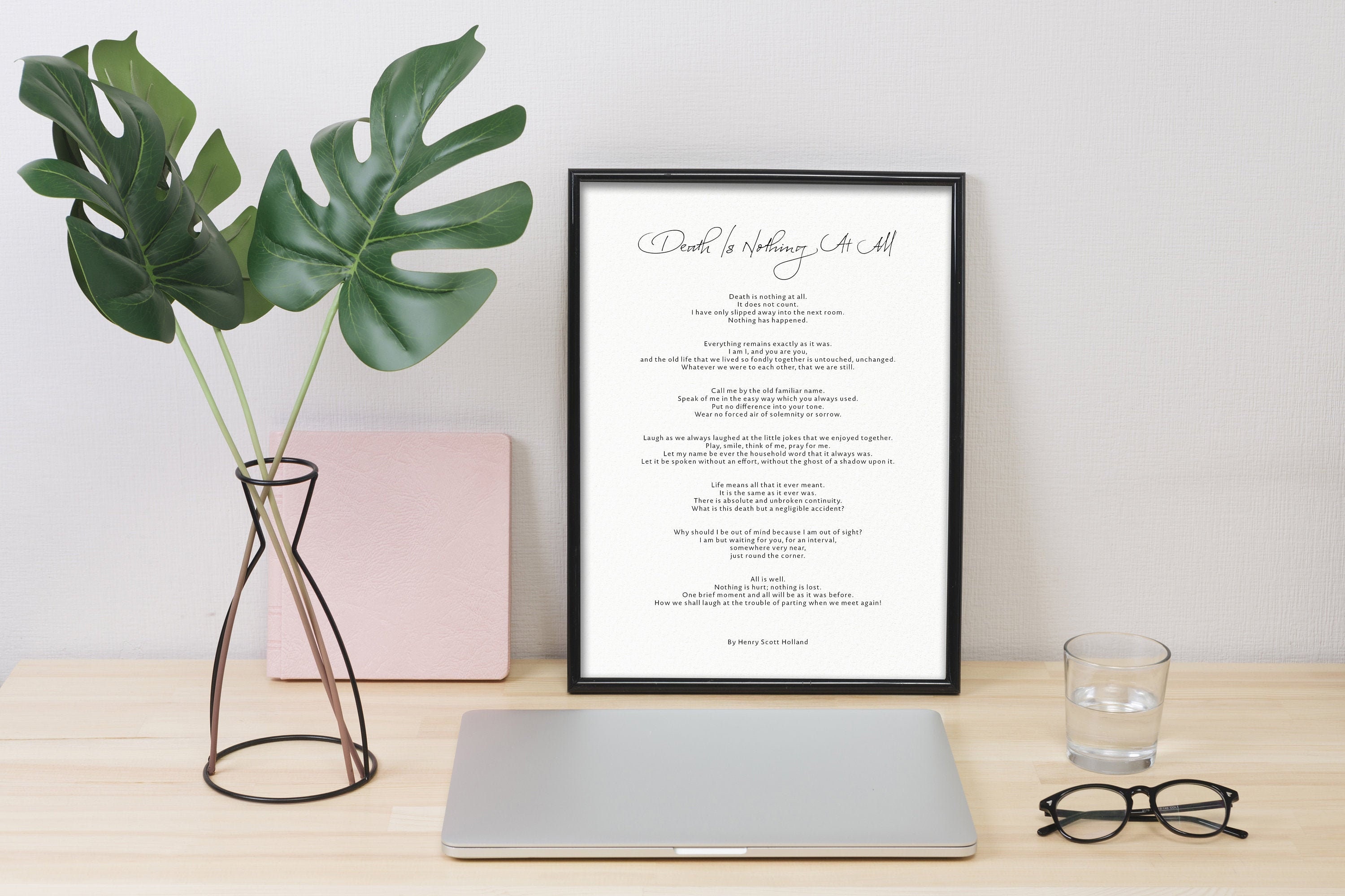 Death is Nothing at All by Henry Scott Holland Print Poem Printable ...