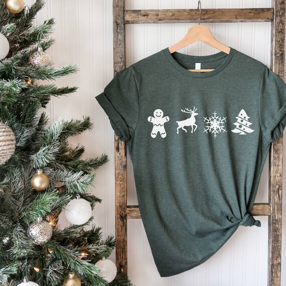 cute christmas graphic tees