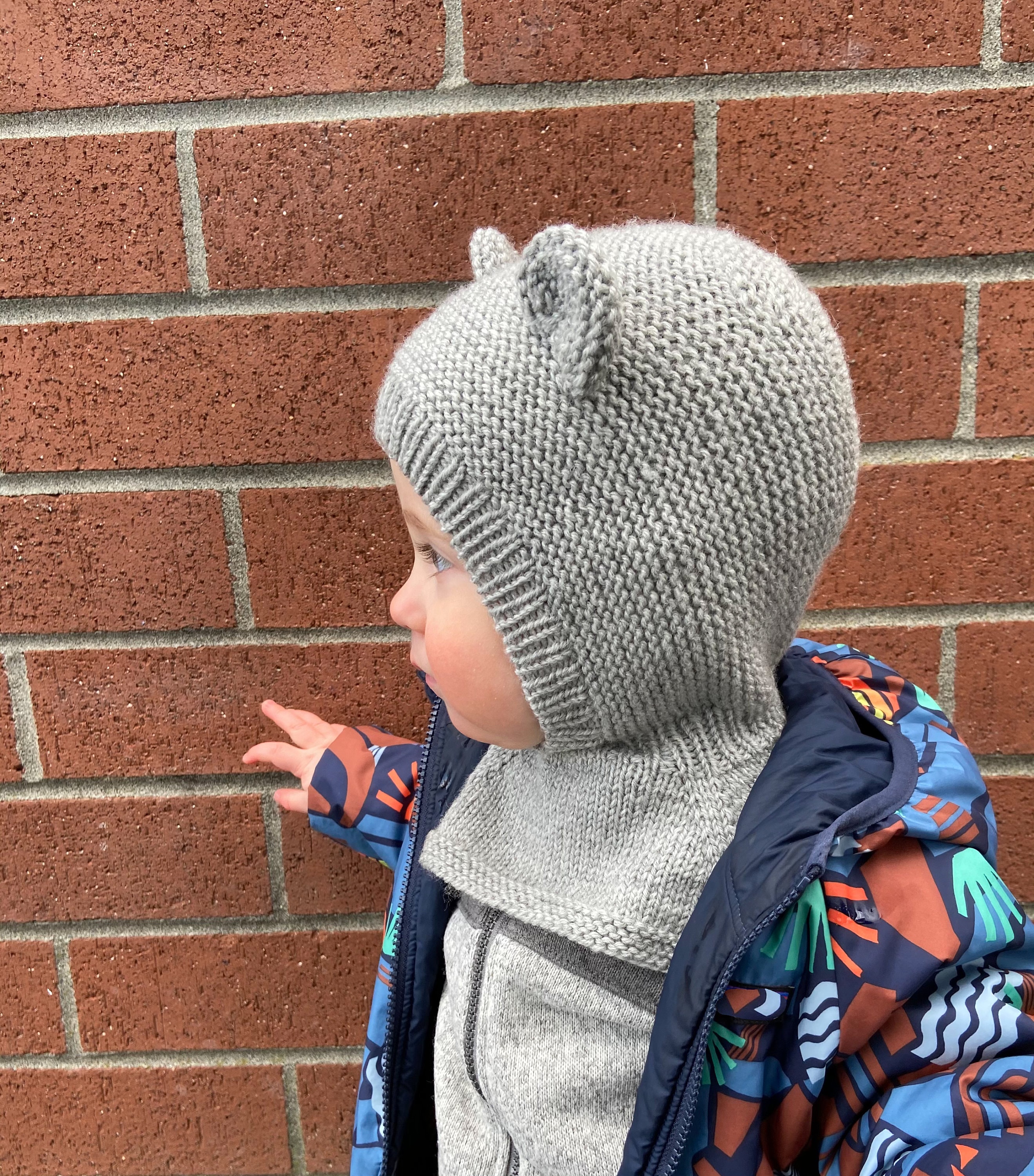 PDF Baby Balaclava Knitting Pattern. Sizes Newborn to 4 yr Etsy
