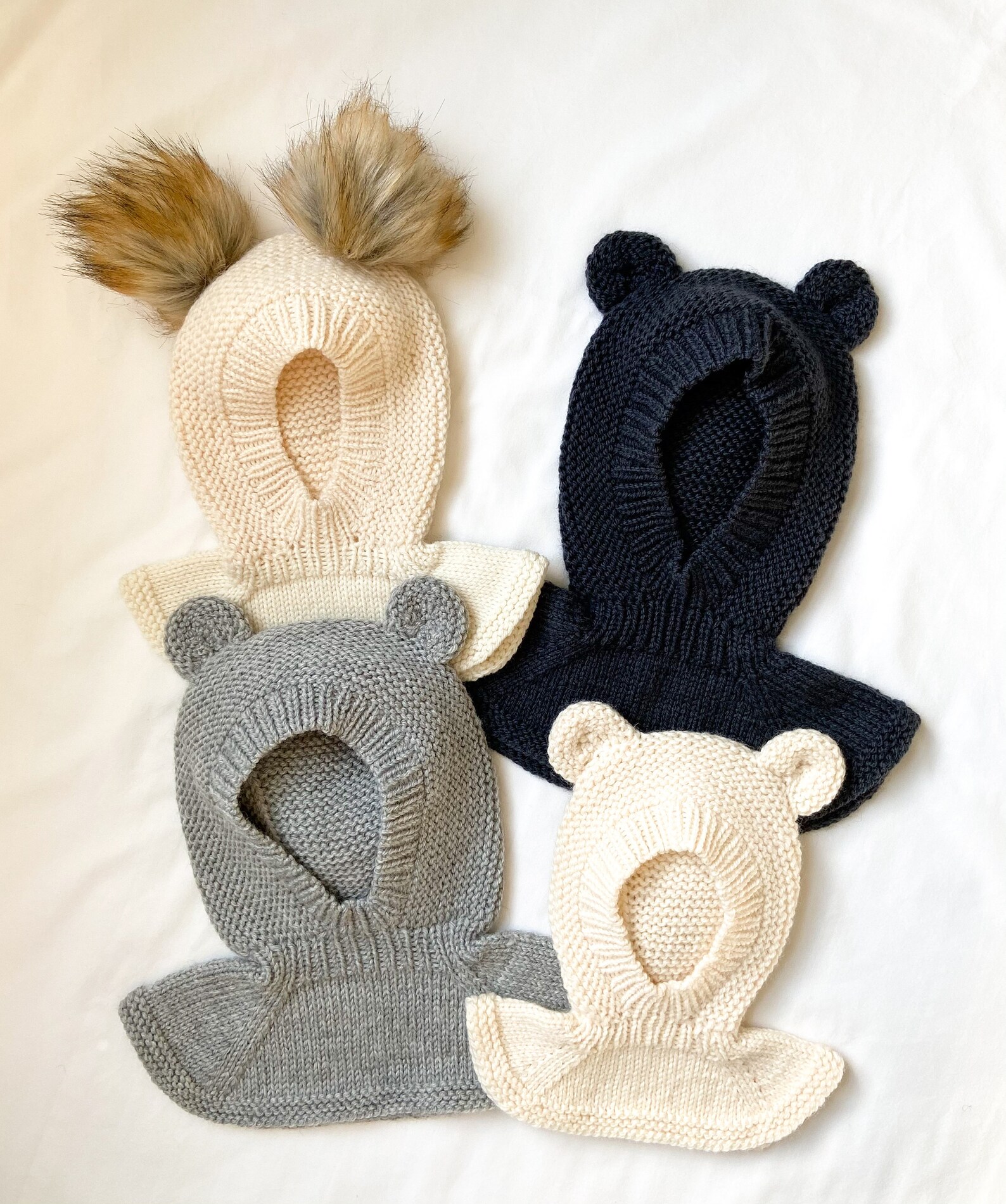 PDF Baby Balaclava Knitting Pattern. Sizes Newborn to 4 yr Etsy