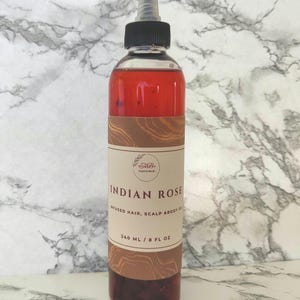 100% Natural herbal Indian Rose hair and body oil