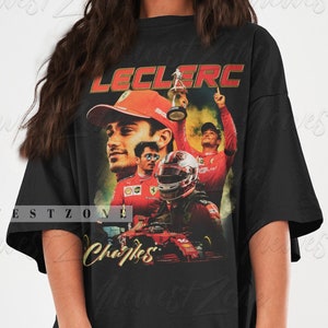 Charles Leclerc Shirt Driver Racing Championship Formula Racing Tshirt Monaco Vintage Design Graphic Tee Sweatshirt Hoodie Gift Fans NZ108