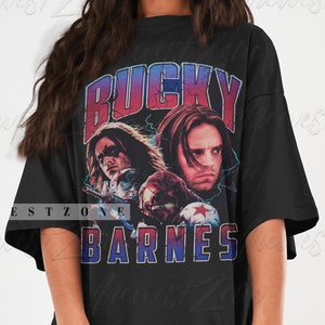 Bucky Barnes Shirt Actor Movie Drama Television Series United States Retro Vintage Bootleg Graphic Tee Hoodie Sweatshirt Fans Gift NZ188