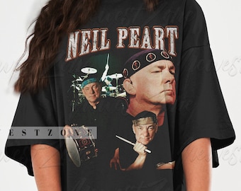 Erinnerungen an Neil Peart Shirt Schlagzeuger 1968-2020 Tshirt amerikanische Musiker Rock Band Retro Bootleg Graphic Tee Hoodie Geschenk Sweatshirt