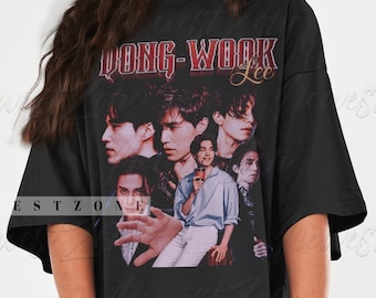 Lee Dong wook Camisa Corea del Sur Vintage Merchandise Fans Bootleg Movie Serie de televisión seoul T-shirt Sudadera gráfica Sudadera con capucha Regalo NZ144