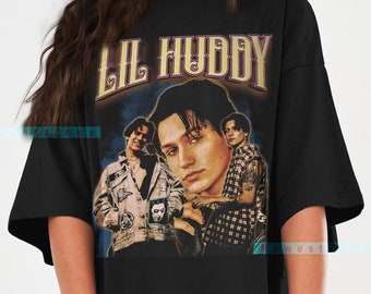 Lil Huddy Vintage Tshirt, Vlogging Indie Acoustic Bedroom POP, American singer fans Homage, Retro Bootleg Graphic tee Hoodie Sweatshirt NZ75