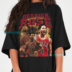 Derrick Rose Derrick Rose Basketball Nba Rose Sports Bulls Chicago Bulls Derrick  D Rose Drose Mvp Chicago T-Shirt - Trending Tee Daily in 2023