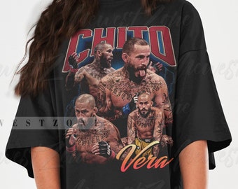 Chito Vera Vintage Shirt American Fighter Tshirt Jiu Jitsu Retro Champions Fans Sweatshirt Limited Classic Graphic Tee Sport Gift NZ24021