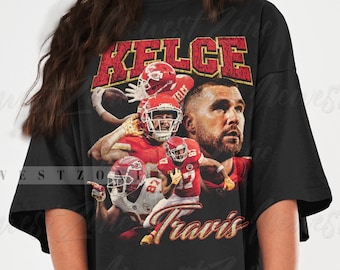 Chemise Travis Kelce vintage des années 90 #87/Tight end hommage t-shirt graphique classique rétro bootleg best-seller unisexe sport sweat à capuche cadeau NZ203