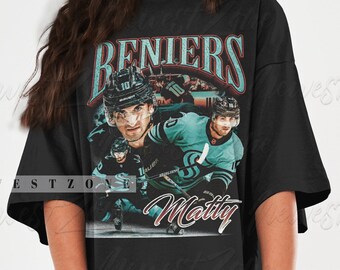 Matty Beniers Shirt Ice Hockey American Professional Hockey Championship Sport Merch Vintage Sweatshirt Hoodie Graphic Tee Gift Fans NZ217