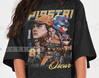 Piastri Shirt Driver Racing Championship Formula Racing Bootleg Vintage Retro Australia Design Graphic Tee 90s Sweatshirt Gift Fans NZ24022