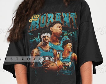 Vintage 90s Basketball Bootleg Style T-shirt Ja Morant 