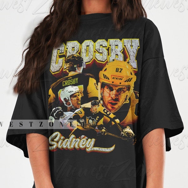 Sidney Crosby Shirt Ice Hockey Canadian Professional Hockey Championships Sport Merch Vintage Sweatshirt Hoodie Graphic Tee Gift Fans  NZ149
