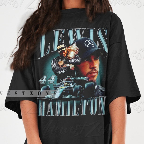 Lewis Hamilton Shirt Etsy