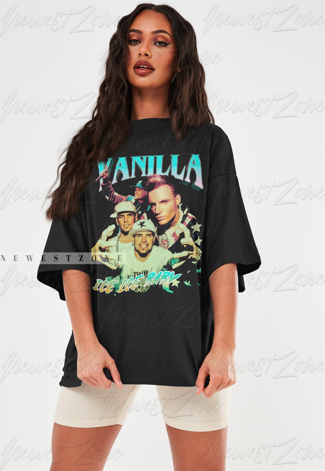 Vanilla Ice Baby Vintage Tshirt Ninja Rap American Rapper - Etsy