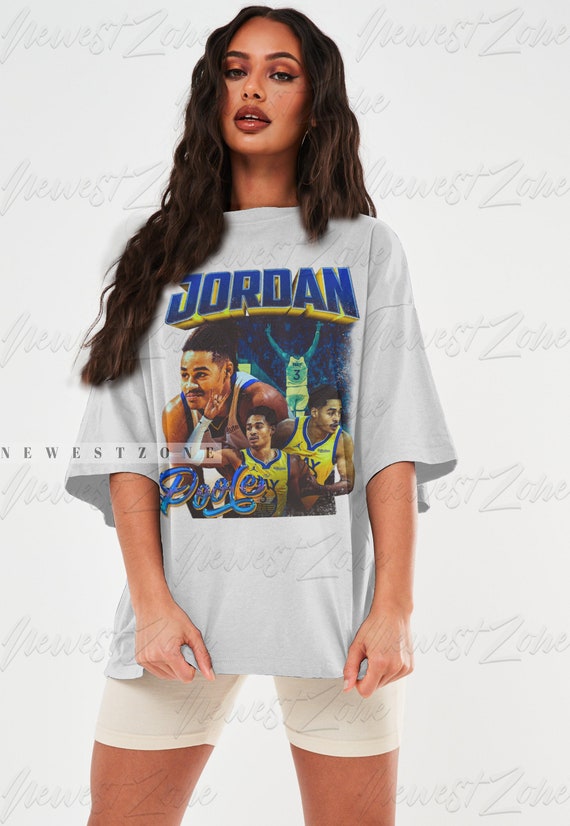 Jordan Poole Shirt Basketball Player MVP Slam Dunk Merchandise