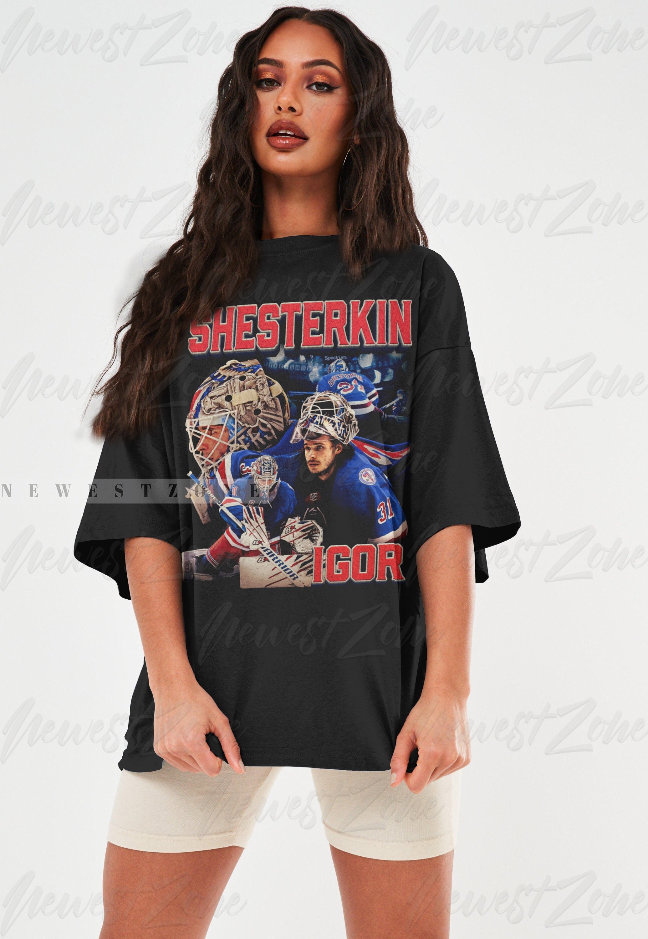 Igor Shesterkin And Henrik Lundqvist 30 31 Ny Rangers Shirt Plus Size