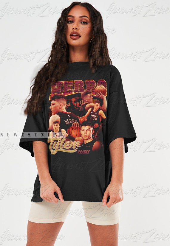 Tyler Herro Shirt Basketball Player MVP Slam Dunk Merchandise