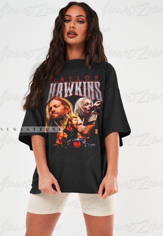 Memories of Taylor Hawkins Shirt Drummer 1972-2022 Tshirt American Musician  Rock Band Retro Bootleg Graphic Tee Hoodie Gift Sweatshirt NZ147