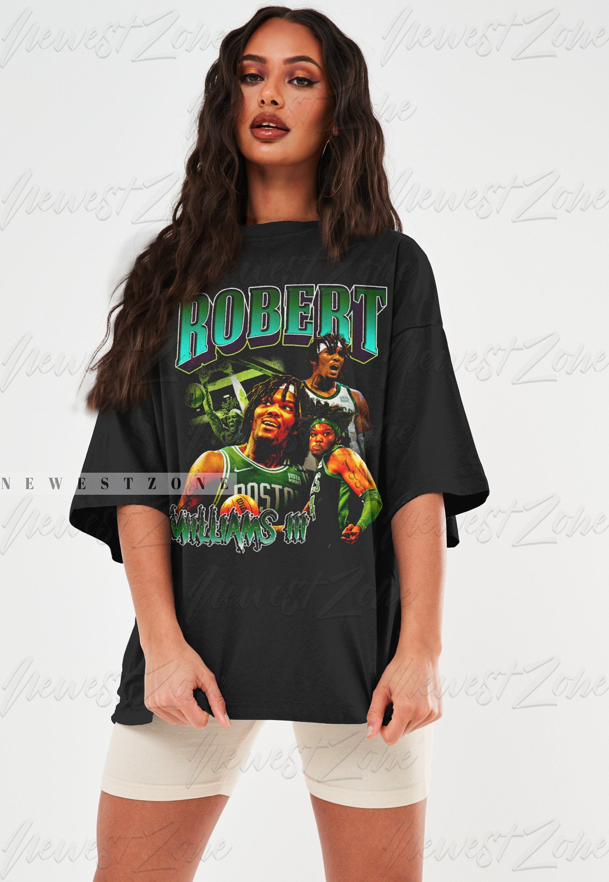 Robert Williams III Time Lord Boston Celtics Basketball Tshirt - Corkyshirt