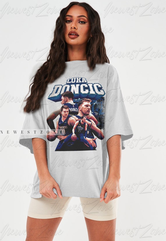 Luka Doncic Dallas Mavs Retro Vintage T Shirt designed & sold by Printerval