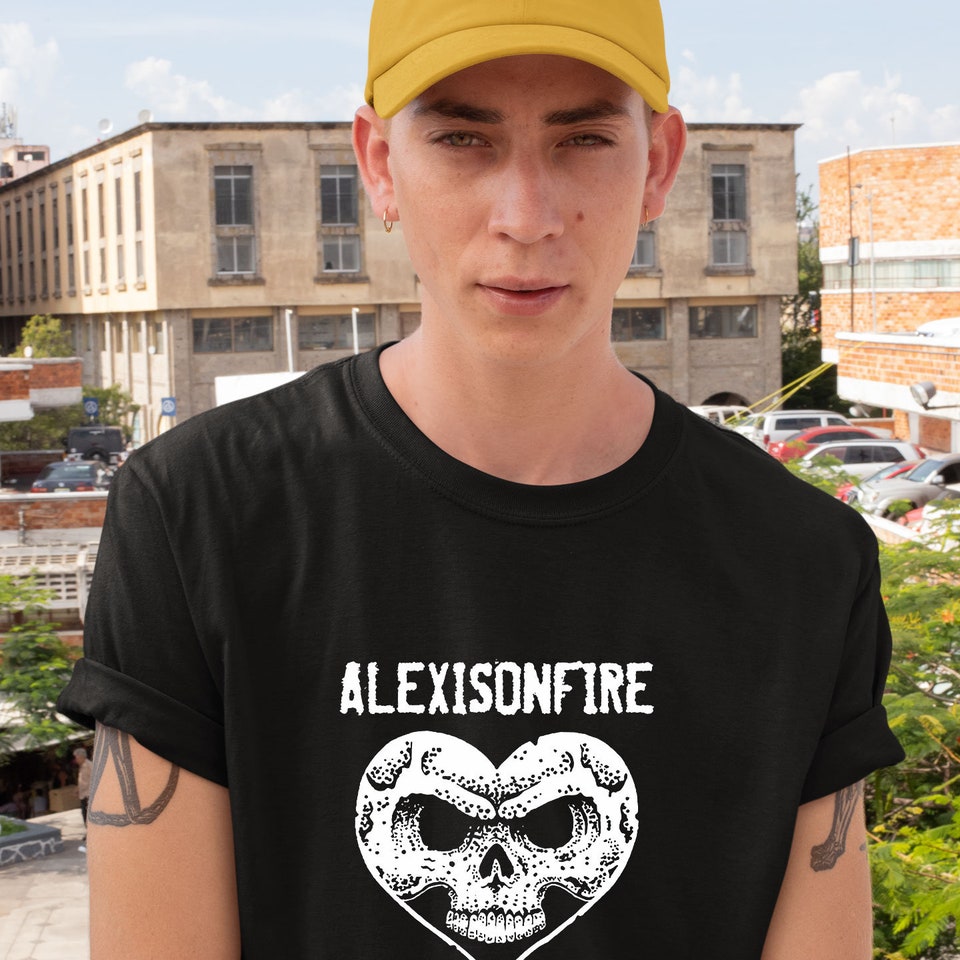 Discover Alexisonfire Hard Rock Band logo Black Tee Shirt