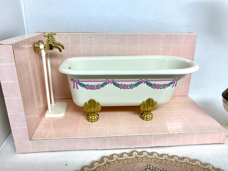 RARE Complete Bodo Hennig Dollhouse Bathroom Set Etsy