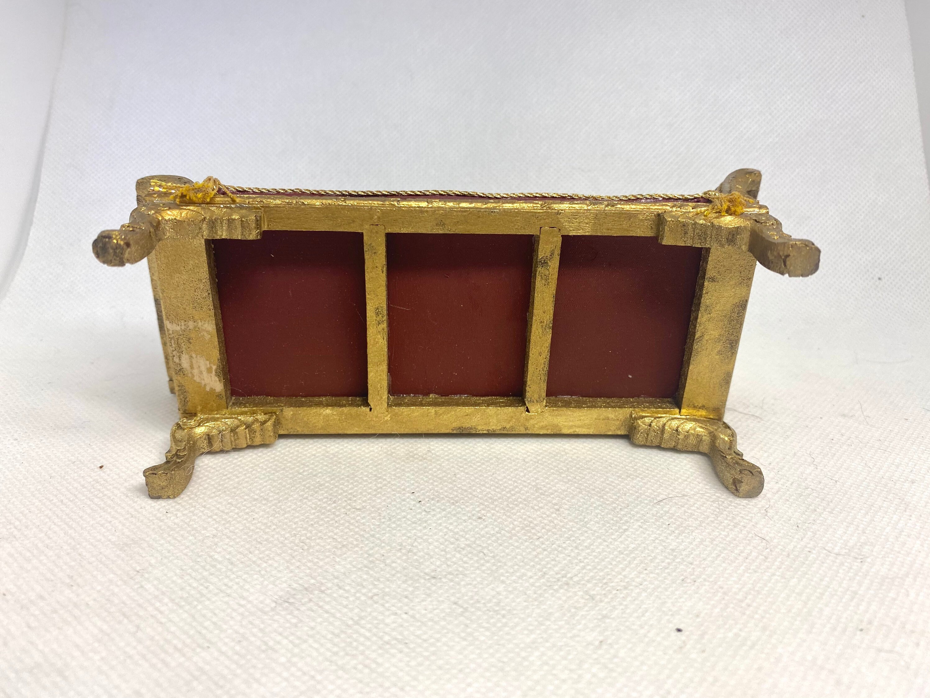 Elegant Vintage Artisan Sara Heritage Dollhouse Chaise Lounge Etsy