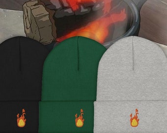 Calcifer Inspired Beanie