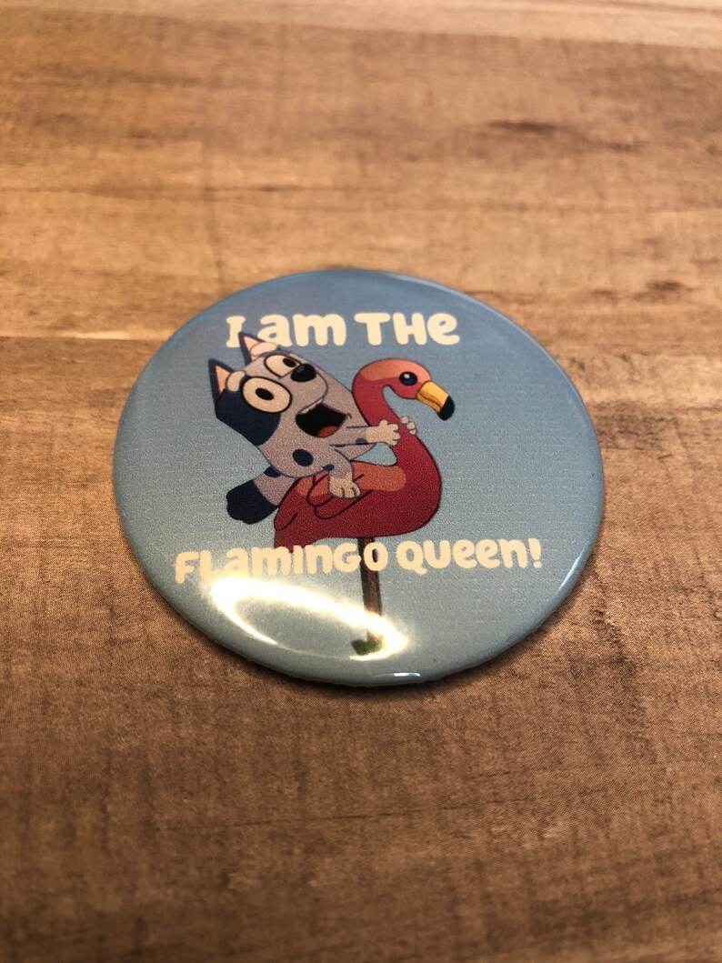 Bluey Muffin i Am the Flamingo Queen or Etsy