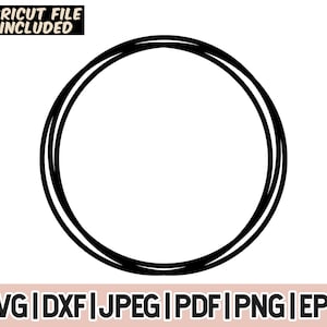 May include: A black and white circle with a double outline. The circle is empty and has a thick border.