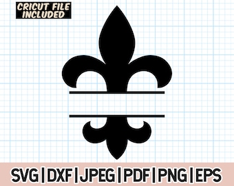 Saints Monogram Svg, Fleur De Monogram svg, Mardi Gras Svg, Mardi Gras Monogram SVG, Louisiana Svg, Fleur de lis Svg, Monogram frame