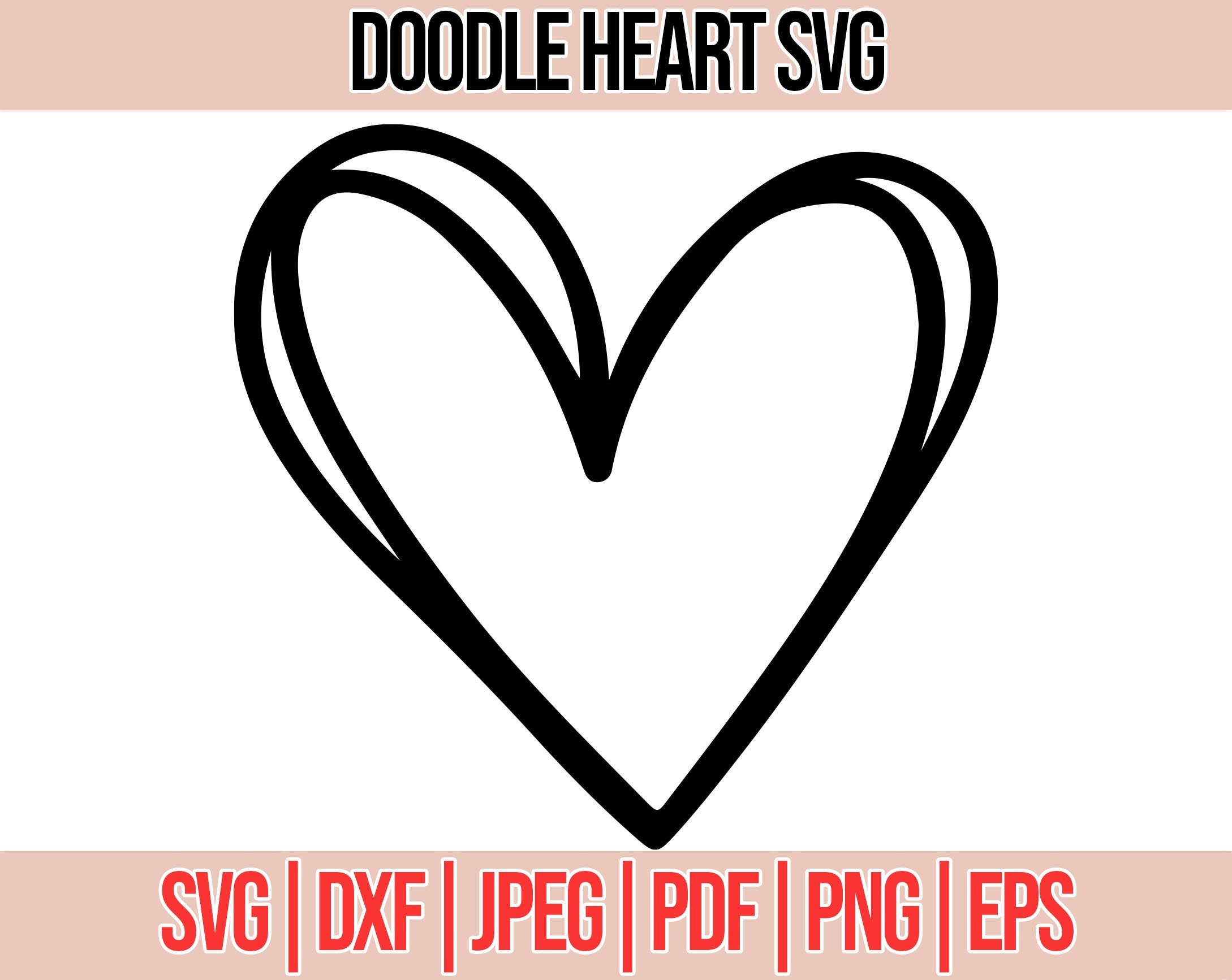 Easy Heart Chalkboard Labels + Free SVG Cut File - Sprinklesofzeal