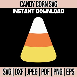 Candy Corn SVG, Candy Corn Halloween Clipart, Designs for Cricut, Eps, Png, Svg Files, Dxf, Silhouette,