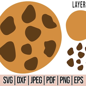 Chucky Chocolate Chip Cookie SVG - Sofort Download, Digitaler Download