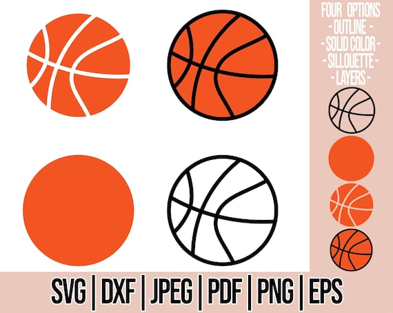 Basketball SVG, Basketball Clipart By Prismatic Profusions