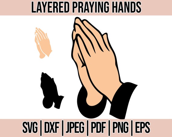 Praying Hands Png Praying Hand Svg Religious Prayer Cut File - Etsy