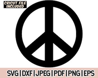 Peace Sign Svg, Peace Sign Png Download File, peace sign symbol, Peace Not War Png, For Cricut Glowforge And Sillouette Cutting Machines